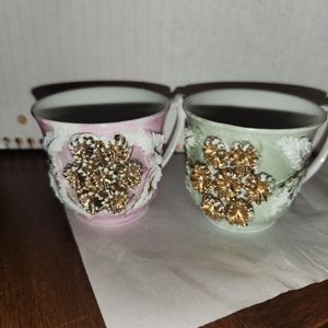 Set of Antique German tea cups